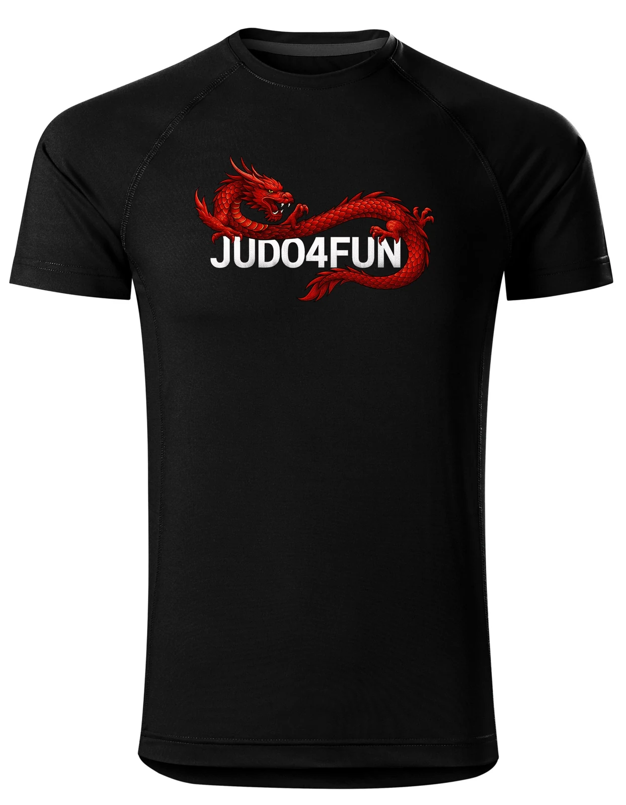 Hlavní oddílové tričko JUDO4FUN – přední strana
